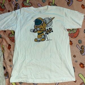 Vans white and yellow astronaut tee #skater #streetwear